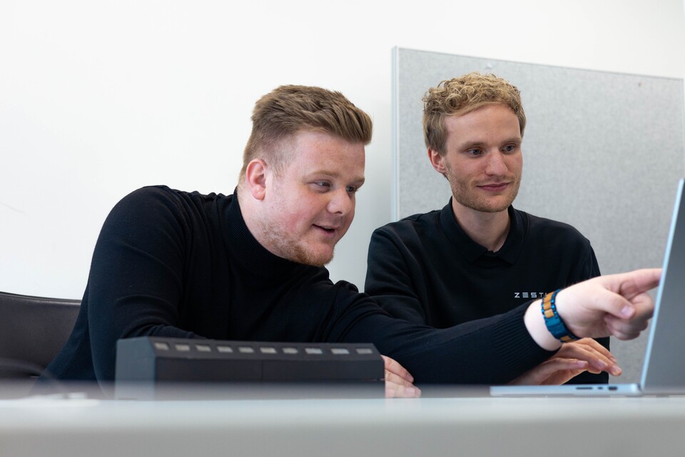 Die Gründer von Zestum: Samuel und Salomo. Bildquelle: FH Aachen, Julia Marcussen