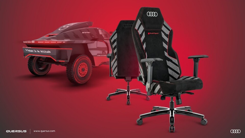 Auch für den VAOS.3 gibts die spezielle Audi-Edition und die kann sich wirklich sehen lassen!