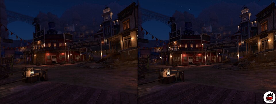 Je nach Spiel ist der Sprung in der Bildqualität mehr oder weniger stark sichtbar. Einige Spiele profitieren allerdings so stark, dass ihr euch verwundert die Augen reibt, wenn ihr das Spiel danach einmal auf einer Quest ohne Optimizer spielt.