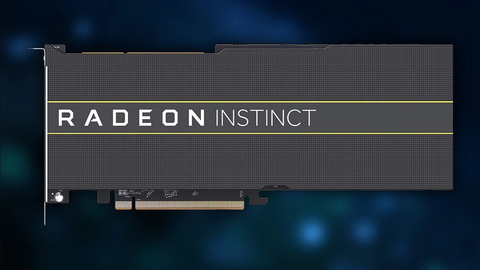 AMDs Radeon-Instinct-Reihe richtet sich im Gegensatz zu den aktuellen RX-Modellen an professionelle Anwender und nicht an Spieler.