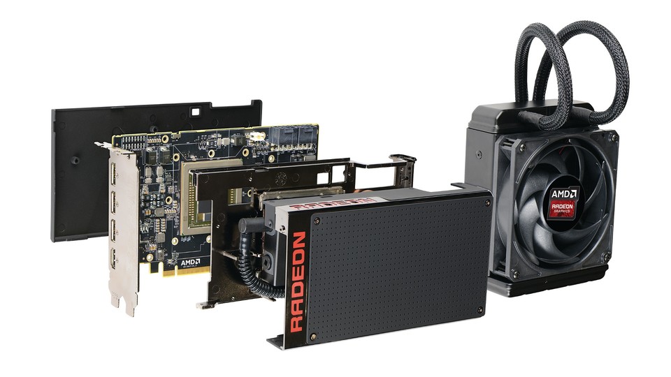 Die Radeon R9 Fury X ist die aktuell schnellste Grafikkarte von AMD.