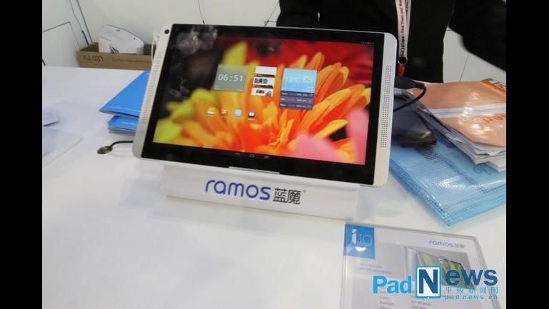 Das Ramos i10 Pro könnte auf der CES 2014 Anfang Januar zu sehen sein (Bildquelle: Padnews)