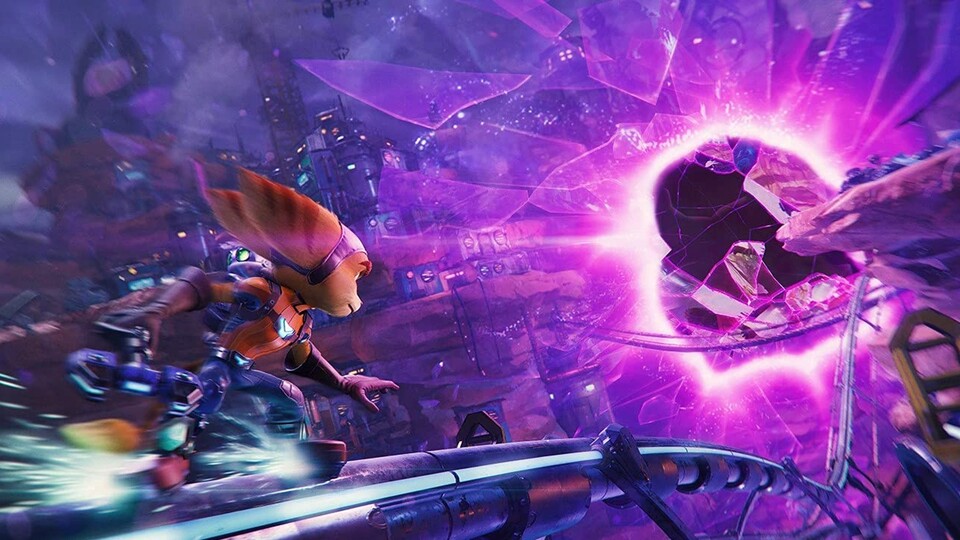 Ihr könnt euch auf coole und actionreiche Szenen freuen – Ratchet + Clank macht einfach richtig viel Spaß!