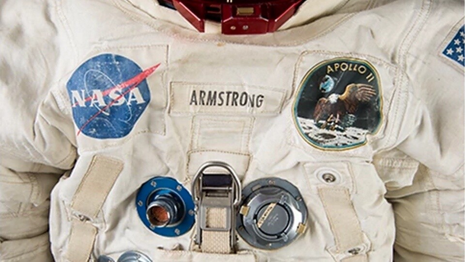 Diesen Raumanzug trug Neil Armstrong während der Apollo-11-Mission. (Bildquelle: NASA)