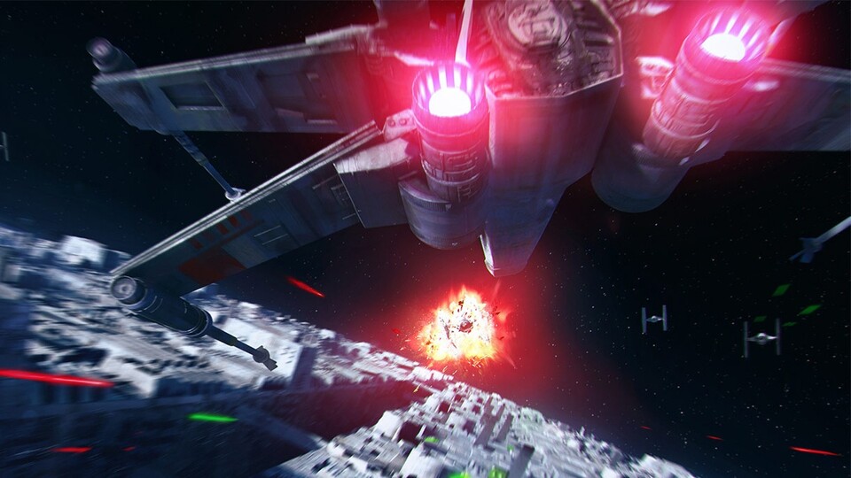 ?Das Minispiel Star Wars Battlefron X-Wing VR Mission wird mit dem Film Rogue One verknüpft sein. ?