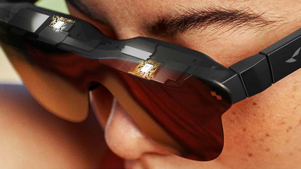 Neben den starken 1200 Nits kann die RayNeo 4 Pro auch mit 145% sRGB-Farbdarstellung punkten.