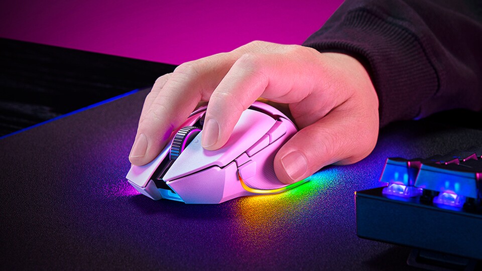 Die Basilisk V3 Pro ist eine richtig krasse Gaming-Maus.