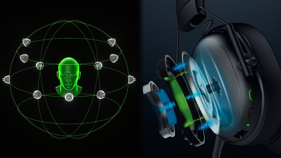 Dank der starken Treiber, kann die Engine besten virtuellen 7.1.4-Surround-Sound liefern.