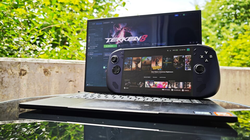 Gaming-Laptop und Handheld: Beide haben ihre Daseinsberechtigung. (Bildquelle: Duy Linh DinhGameStar Tech)