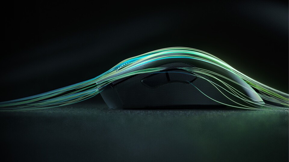 Mit einem Gewicht von nur 88 Gramm ermöglicht euch die Razer DeathAdder V2 Pro optimale Manövrierfähigkeit, ohne dabei zu leicht zu sein.