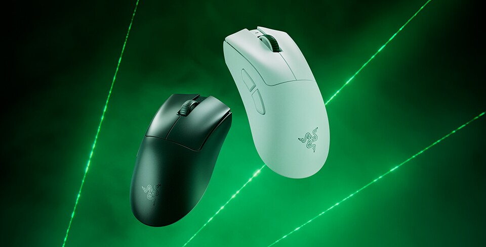 Schnell und präzise wie eine Giftschlange: Die DeathAdder V4 Pro!