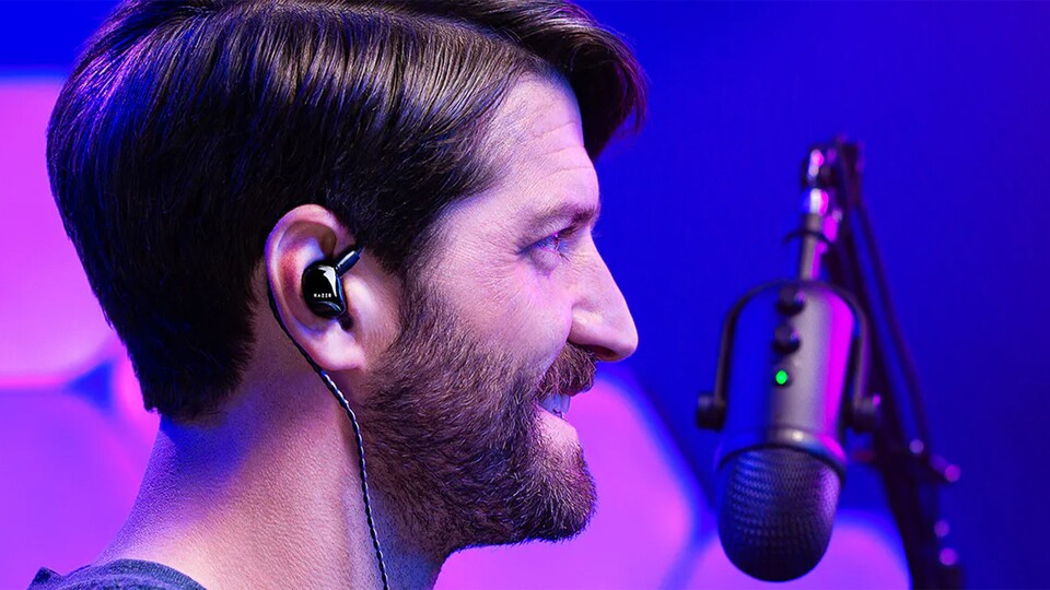 Dank seiner ergonomischen Form passt sich der Razer Moray perfekt der Anatomie eurer Ohren an.