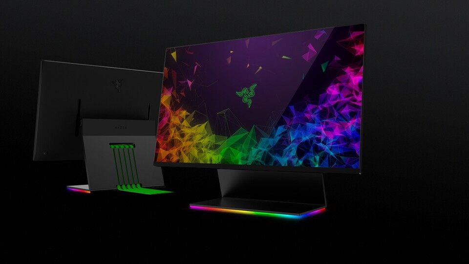 Mit dem Raptor präsentiert Razer den ersten hauseigenen Gaming-Monitor.