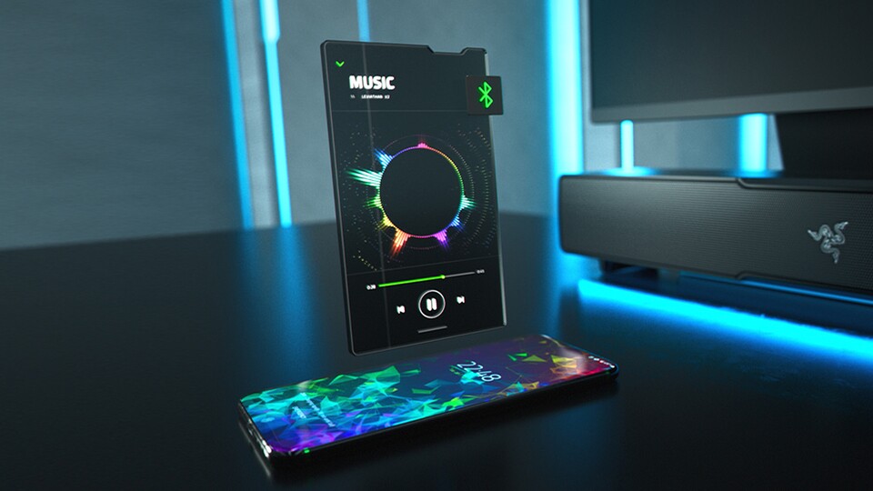 Auch über die Razer-App könnt ihr euch mit der Soundbar verbinden.