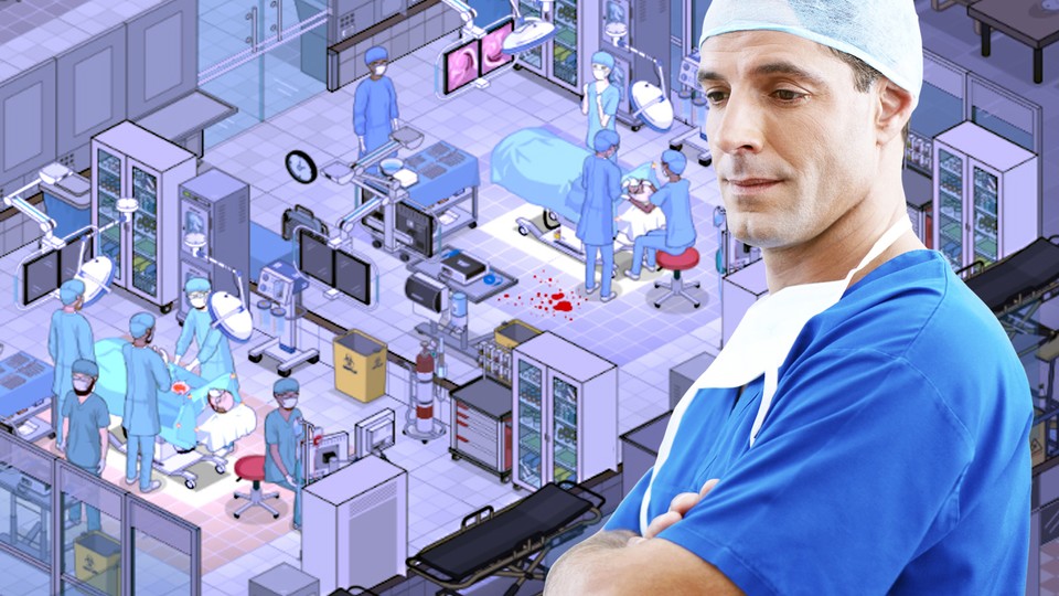 Wir überprüfen gemeinsam mit einem echten Arzt (Abbildung ähnlich), ob Project Hospital tatsächlich realistische Krankenhäuser simuliert.