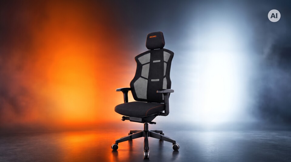 Mit diesem Gaming-Thron wird jedes Setup massiv aufgewertet. (Bildquelle: RECARO, KI generiert)