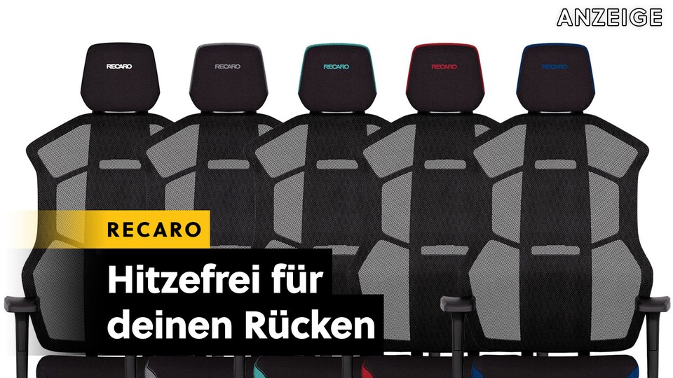 Ein wirklich cooler Stuhl für die heiße Jahreszeit: Der RECARO Aer!