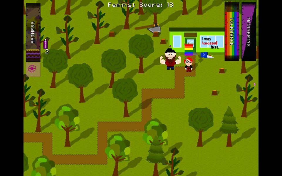 Misogynie als Teil rechtsextremer Ideologie – hier in Feminazi: The Triggering.