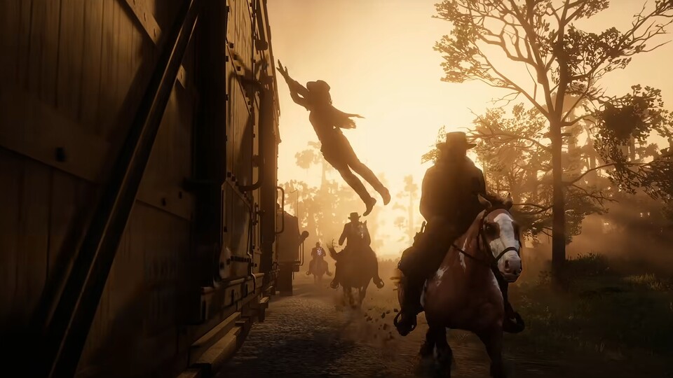 Die Spieler hatten es sich lange gewünscht, jetzt sind sie Teil von Red Dead Online: Zugüberfälle gibt es jetzt dank Blood Money.