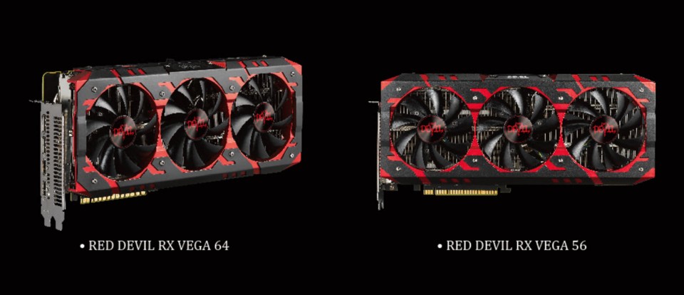 Mit den Red Devil Modellen auf Basis von RX Vega 56 und 64 bringt Powercolor im Dezember erste Custom Designs der neuen AMD Chips auf den Markt.