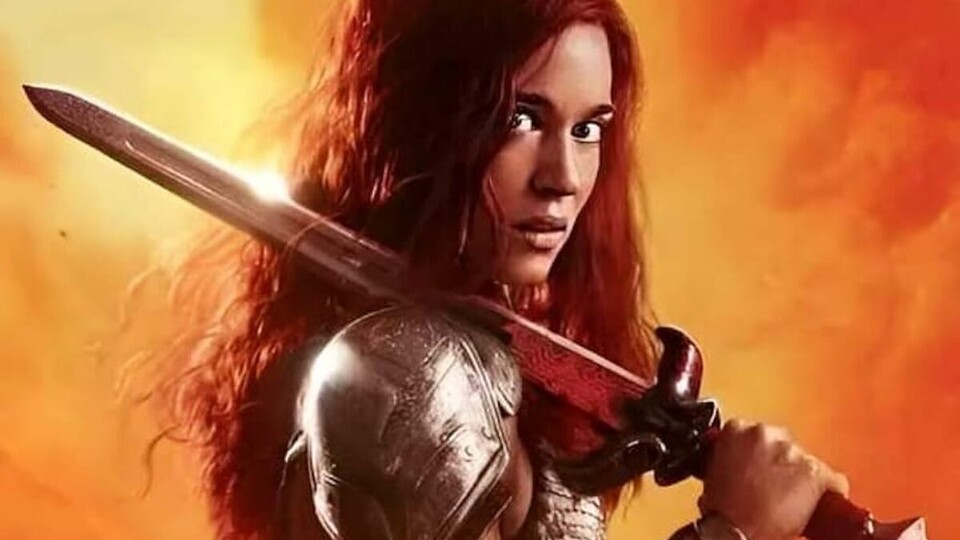 Matilda Lutz wird für das Reboot von Red Sonja zur tödlichen Kriegerin mit rotem Haar. Bildquelle: Millennium MediaSignature Entertainment