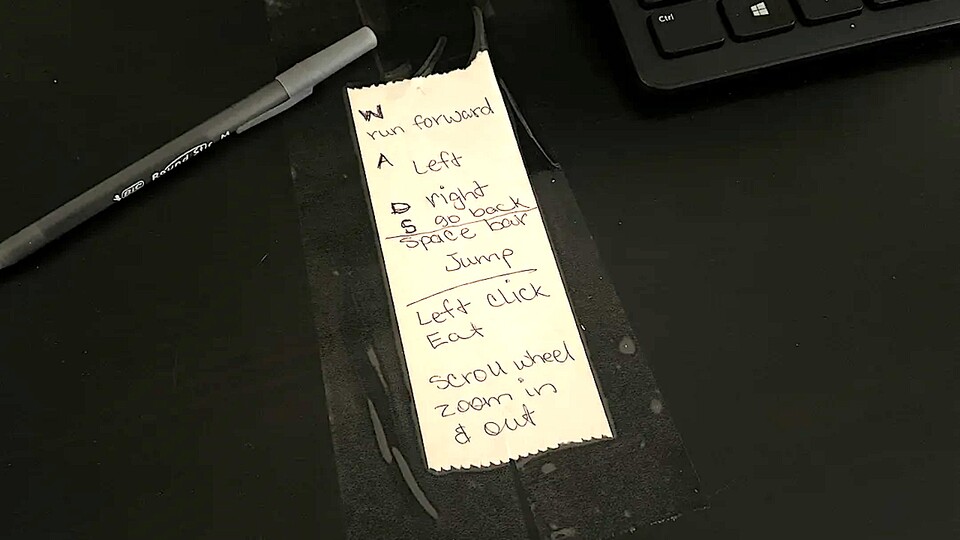 Alles da, was man braucht, zumindest fürs Erste. (Bildquelle: Reddit-Nutzer G8M8N8)