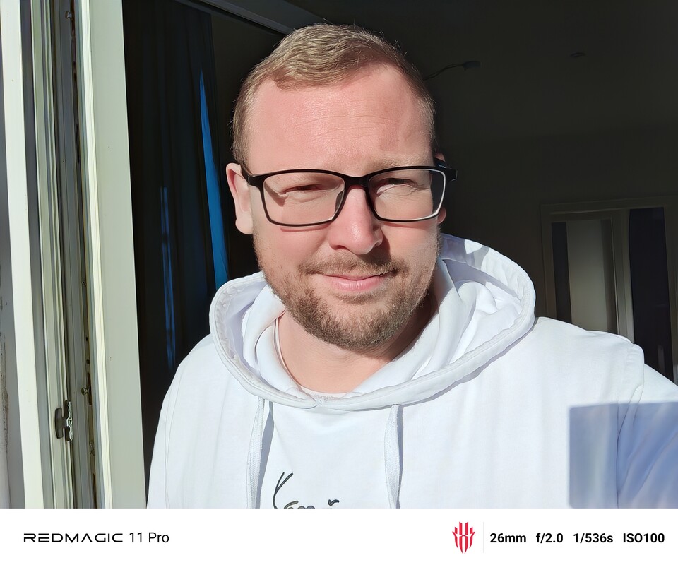 Bei direktem Sonnenlicht