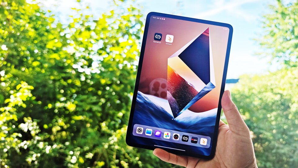 Ein Vorteil des Tablets gegenüber dedizierten Handhelds ist der fantastische OLED-Bildschirm mit 185 Hz. (Bildquelle: Duy Linh DinhGameStar Tech)