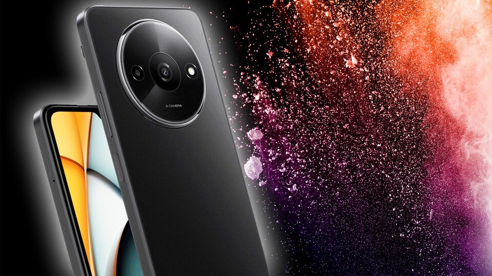 Eine Frontkamera und zwei Hauptkameras bestücken das Redmi A3. Die Kameras haben es aber in sich!