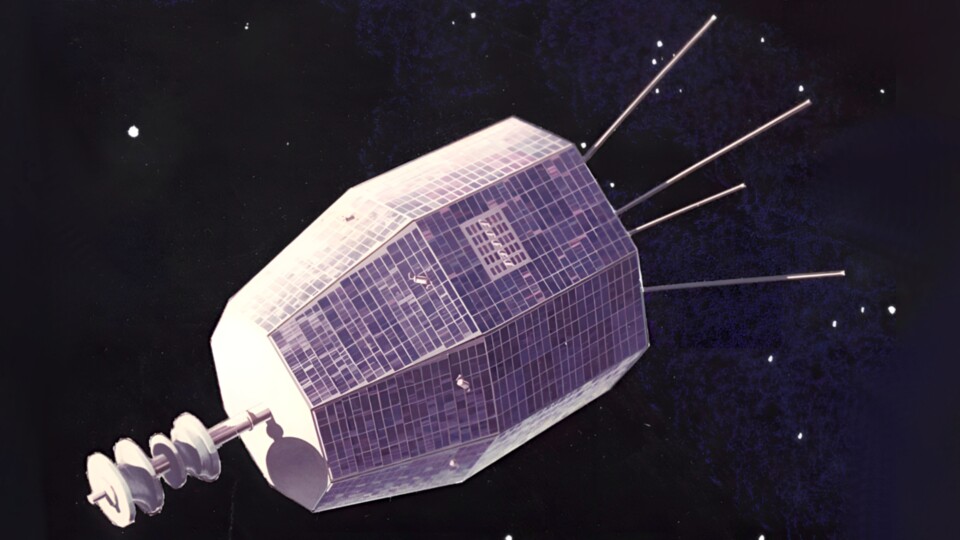Relay 1, wie ihn einst ein Künstler für die NASA zeichnete. Relay 2 unterschied sich nur durch einige Optimierungen. Sien Aussehen sollte nach allem, was wir wissen, ähnlich bis identisch sein.
(Bildquelle: NASA)