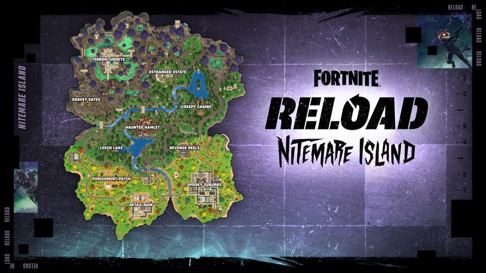 Die neue Reload-Map ist kleiner und kompakter als die übliche Battle Royale Insel.