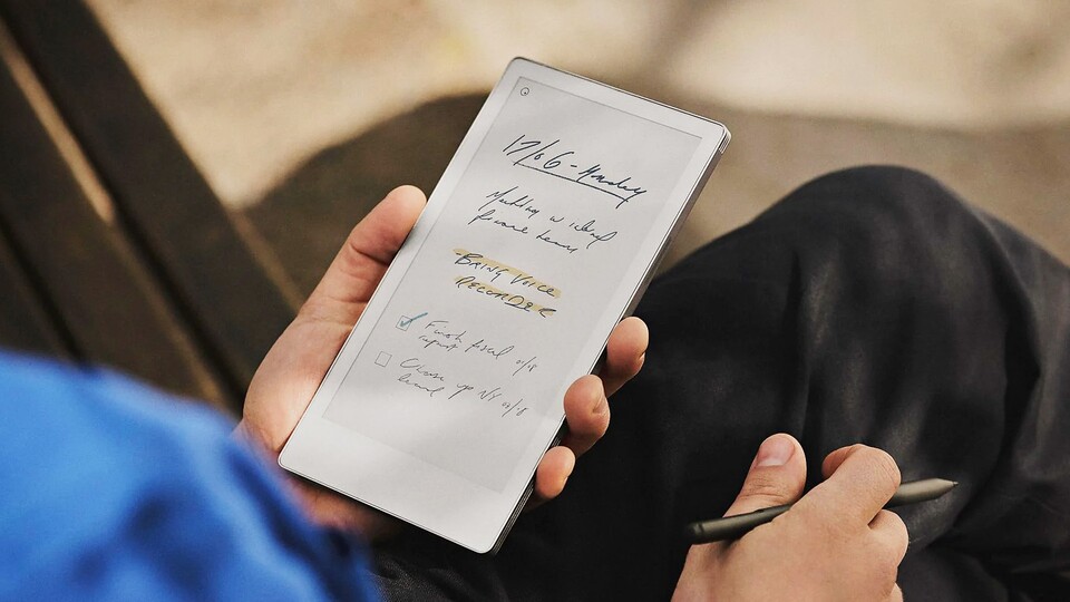 To-Do-Listen oder Meeting-Notizen, dieses E-Ink-Tablet ist euer perfekter Begleiter.