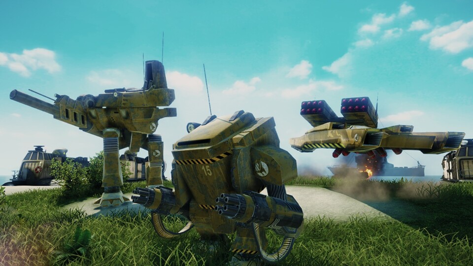 Strand, Palmen, schweres Kriegsgerät: Renegade X bietet mit dem neuesten Update Einheiten aus Command & Conquer: Tiberian Sun. Wir sagen: »Reinforcements have arrived«