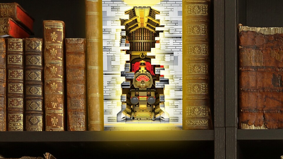 So schick gebundene Bücher auch sind, mit einem Book Nook kann man etwas Abwechslung zwischen Leder und Papier bringen.