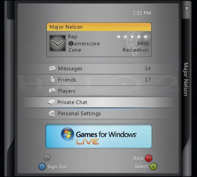 Das alte Menü orientierte sich am Xbox-360-Design, bis hin zu den farbigen Gamepad-Schaltflächen.