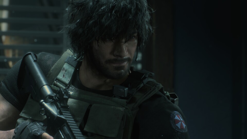 Carlos Oliveira aus Resident Evil 3 wurde von Umbrella als Spezialist für schwere Waffen angeworben.