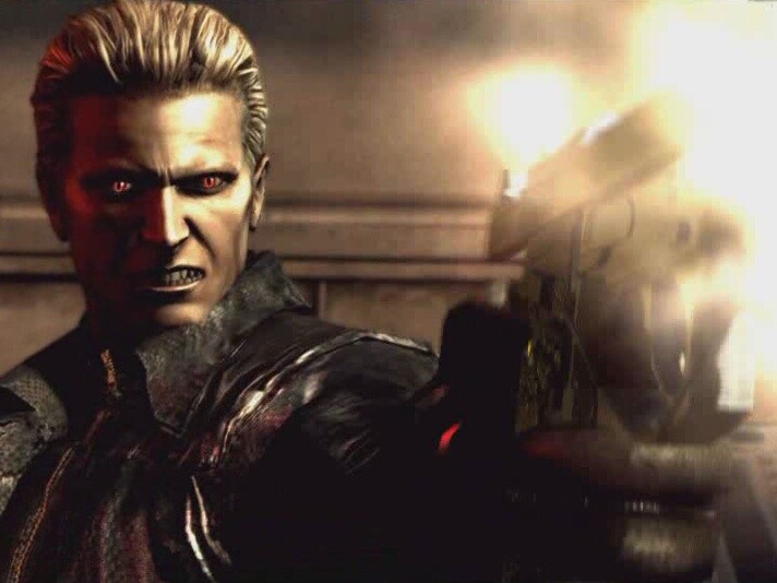 In Resident Evil 5 nimmt Wesker die beiden Helden des Spiels auseinander.