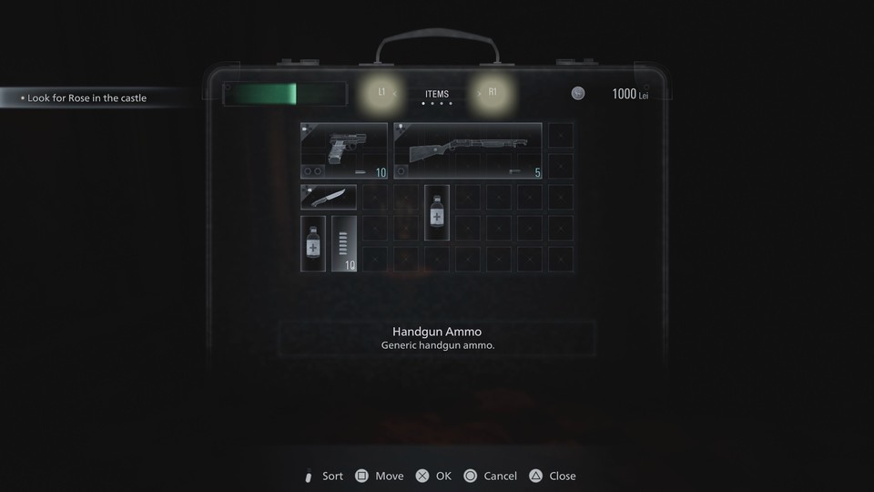 In Resident Evil 8 spielen wir wieder Koffer-Tetris.