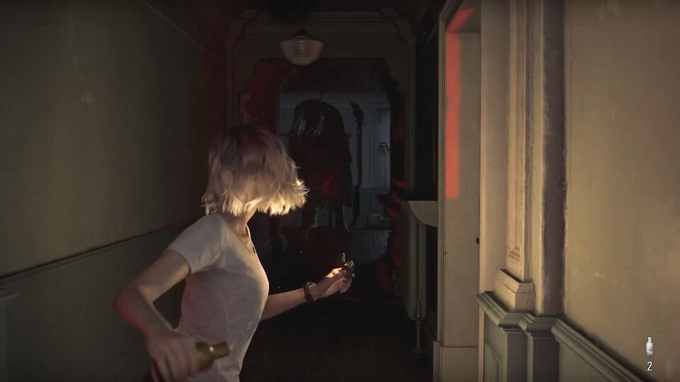In der Third-Person-Ansicht wird mir erstmals so richtig bewusst, wie unerfahren und ängstlich Protagonistin Grace zu Beginn von Requiem ist.