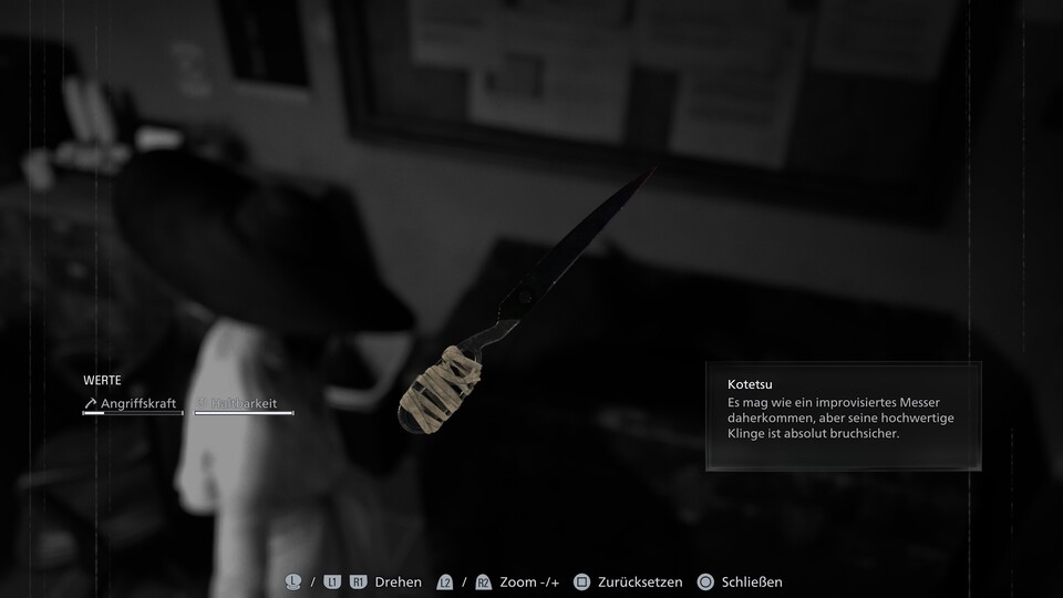 Das Kotetsu ist nach dem R.I.P.-Messer das beste Messer für die Offensive, da es schlichtweg nicht kaputt geht.