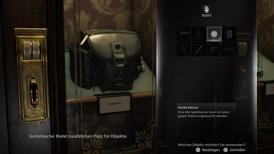 Die Gürteltasche dürfte auch in Requiem zu den nützlichsten Items zählen.