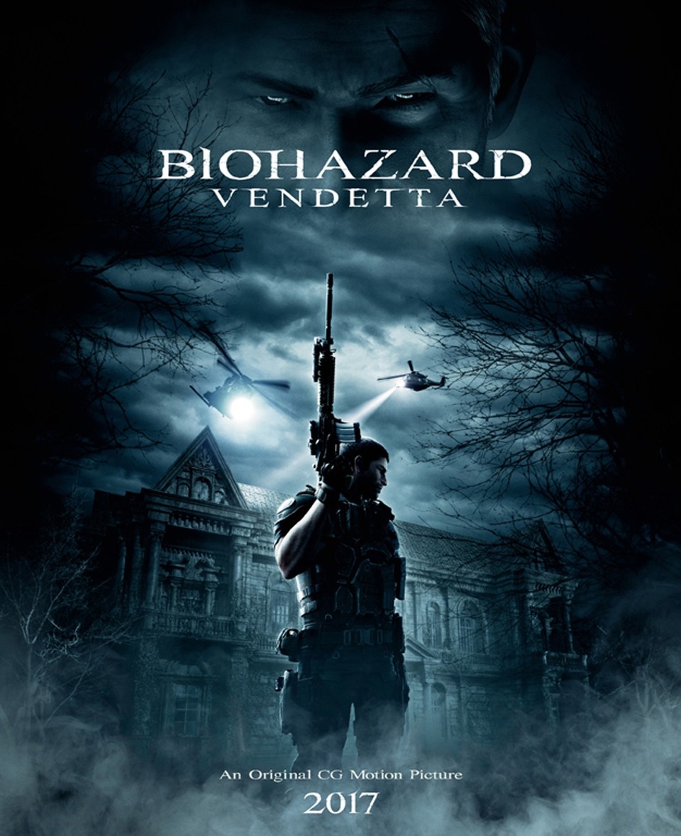 Erstes Poster zum neuen CGI-Film Resident Evil: Vendetta.