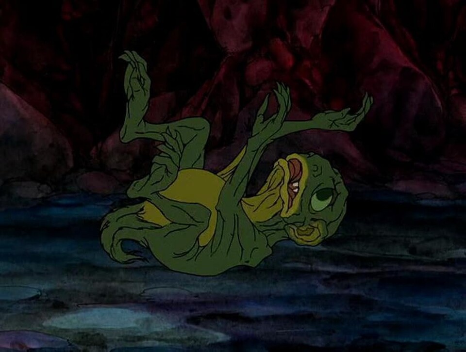 Das ist Gollum im Film. Ich liebe ihn. Bild: RankinBass Productions