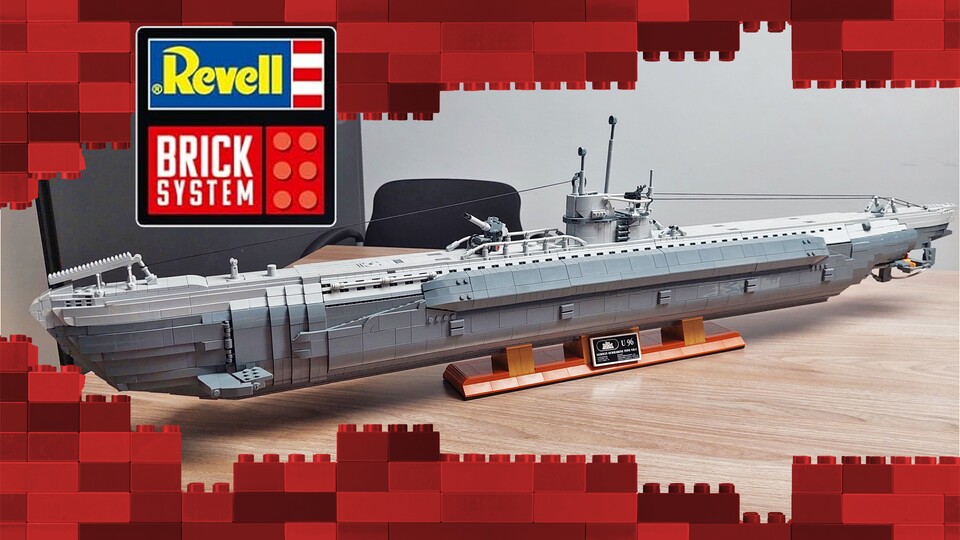 Revell macht mit ihrem neuen Brick System bisher nur große Militär-Sets, dafür sind sie richtige Hingucker.