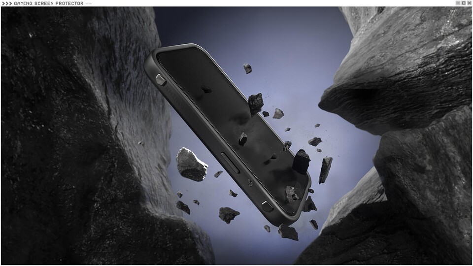 Das robuste Case schützt euer Handy bei Stürzen.