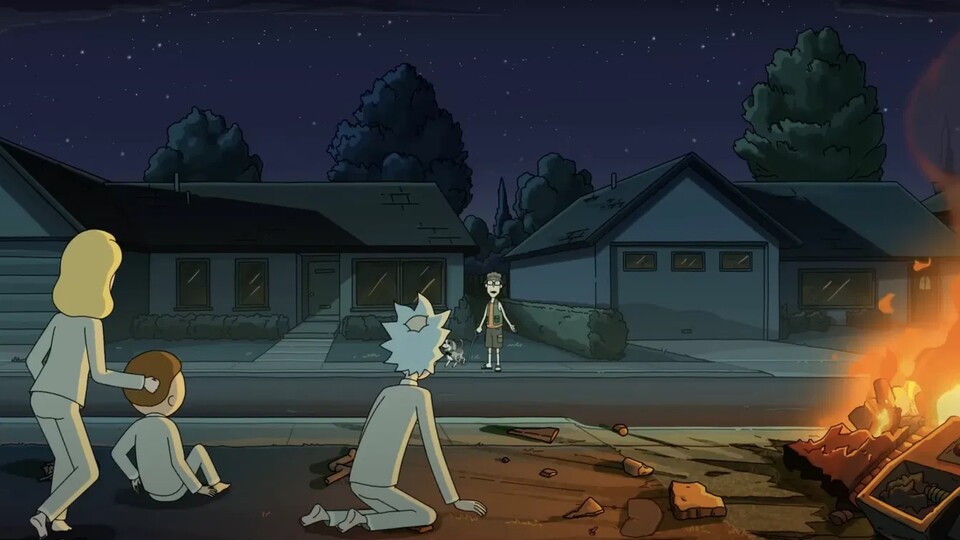 Gene hat als Nachbar der Smiths schon so einigen Sci-Fi-Quatsch mitangesehen und mitgemacht. Bildquelle: Adult Swim