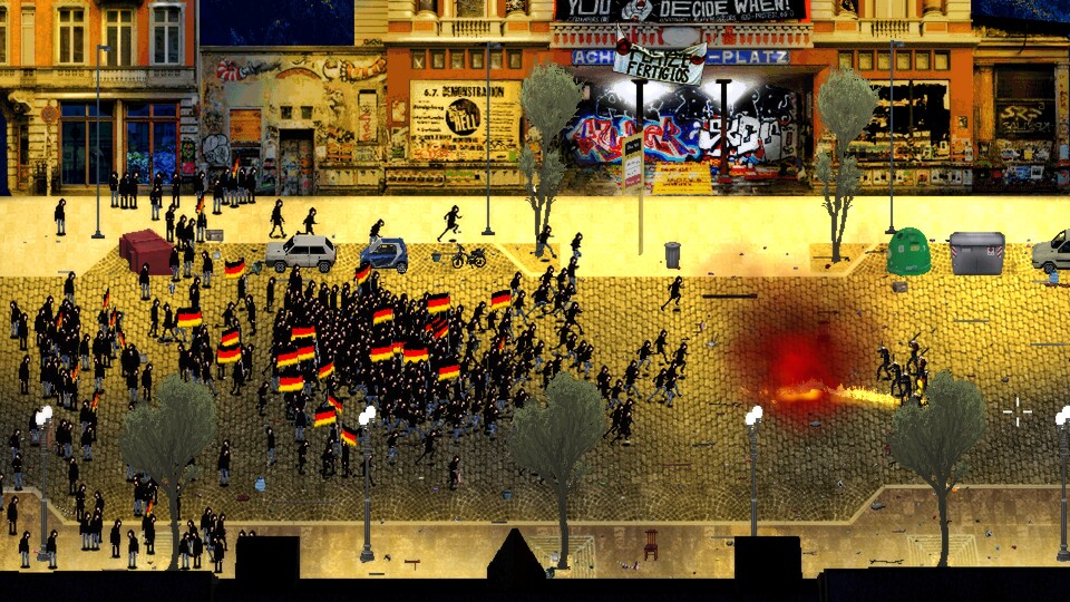 Riot: Civil Unrest bekommt zum Full Release neue Szenarien, darunter die G20-Proteste in Hamburg.