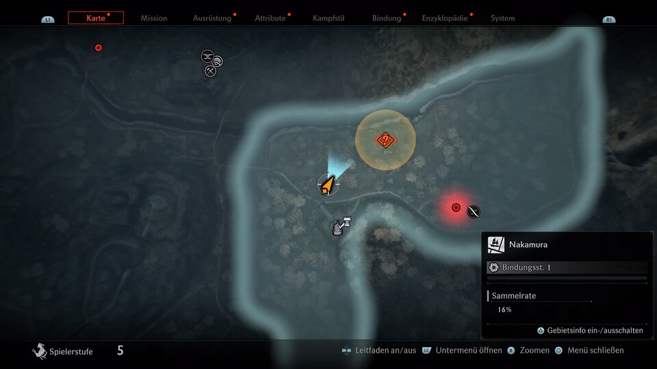Die Open World erinnert eher an Assassin’s Creed als Elden Ring - ihr klappert hauptsächlich Marker und Missionen ab oder befreit Gebiete.