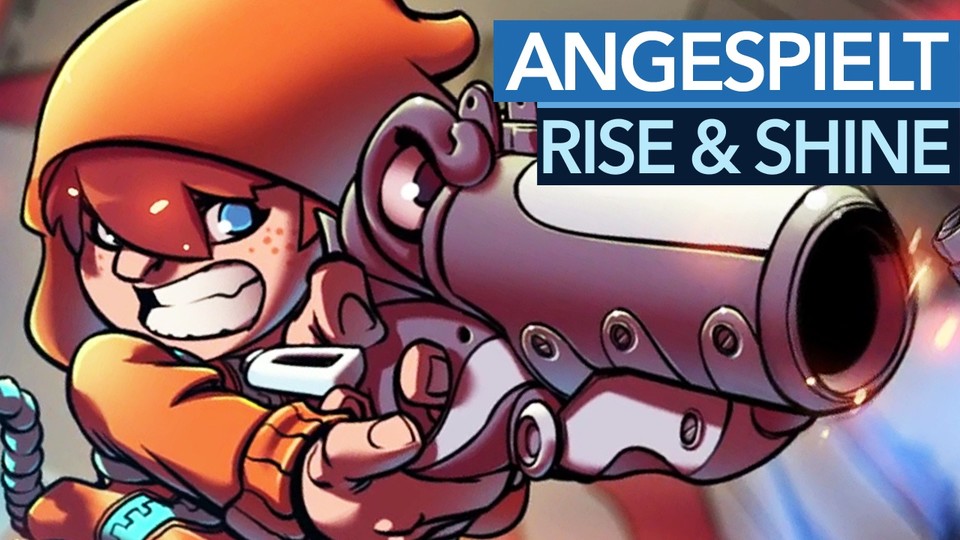 Rise + Shine - Gameplay-Check im Video: Brutal, schwer und richtig cool