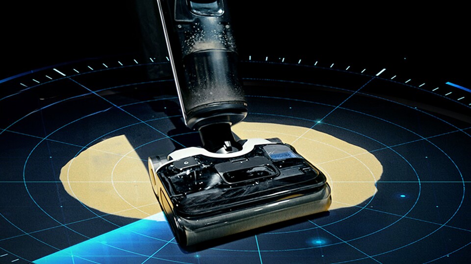 Der Dirtect-Sensor macht das Saugen noch effizienter und einfacher.